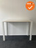 Bartafel - 160x60cm - Wit onderstel - inclusief Ahorn melamine blad