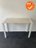 Bartafel - 160x60cm - Wit onderstel - inclusief Ahorn melamine blad
