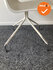 Gispen NOMI - Designstoel - Zonder stoffering - met een wit gecoat onderstel