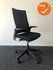Ahrend 2020 - refurbished - Netweave rug - Nieuw gestoffeerde zitting - Zwart voetkruis