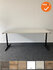 Ahrend Mehes handmatig verstelbaar bureau - 180x80cm - Nieuw blad naar keuze - Refurbished opnieuw gecoat zwart onderstel