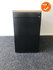 Ladeblok - 74x42,5x80cm - Zwart - 3 laden metaal - topblad naar keuze