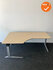Ahrend Essa hoekbureau - 200x120 - Zelf samenstellen - Hoek Links - Ahorn Trespa