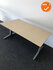 Ahrend Essa vergadertafel - Rechthoekig - 160x100cm - Ahorn Trespa volkern - Zilvergrijs onderstel