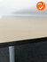 Ahrend Essa vergadertafel - Rechthoekig - 160x100cm - Ahorn Trespa volkern - Zilvergrijs onderstel