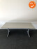 Ahrend Essa vergadertafel - Rechthoekig - 200x100cm - Grijs - Trespa volkern - Zilvergrijs onderstel
