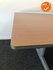 Ahrend Essa vergadertafel - Rechthoekig - 240x113cm - kastanje - Trespa volkern - Zilvergrijs onderstel