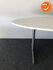 Ahrend 500 vergadertafel - Ovaal - 200x100cm - 25mm dik - Wit - Melamine - Antraciet onderstel