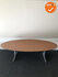 Ahrend 500 vergadertafel - Ovaal - 200x100cm - Kastanje - Trespa Volkern - Antraciet onderstel