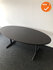 Ahrend 500 vergadertafel - Ovaal - 200x100cm - 25mm dik - Wenge - Melamine - Antraciet onderstel