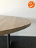 Ahrend 500 vergadertafel - Ovaal - 200x120cm - Oak Medium - Melamine - Antraciet onderstel