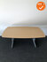 Ahrend Essa vergadertafel - Ovaal - 180x115cm - Ahorn - Trespa volkern - Zilvergrijs onderstel