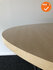Ahrend 500 vergadertafel - Ovaal - 200x120cm - 40mm dik - Ahorn - Melamine - Zilvergrijs onderstel - B keuze