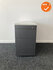 Ladeblok - 57x32x56cm - Antraciet - 4 laden metaal - Inclusief wit melamine topblad