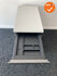 Ladeblok - 57x32x56cm - Antraciet - 4 laden metaal - Inclusief wit melamine topblad