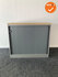Roldeurkast - Ahrend - 74x80x45cm - Zilvergrijs met zilvergrijze kunststof deuren - Topblad naar keuze
