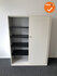 Schuifdeurkast - Ahrend - 160x120x45cm - Wit - Met witte schuifdeuren - inclusief wit topblad