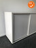 Schuifdeur kast - Svoboda - 78x120x43cm - Wit - Met witte melamine schuifdeuren - Inclusief wit melamine topblad