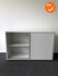 Schuifdeur kast - Svoboda - 78x120x43cm - Wit - Met witte melamine schuifdeuren - Inclusief wit melamine topblad