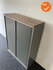 Roldeurkast - Ahrend - 160x120x45cm - Zilvergrijs - Zilvergrijs kunststof deur