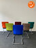 Ahrend 230 - Set van 6 stuks - Nieuwe stoffering in verschillende kleuren - Chroom onderstel