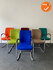 Ahrend 230 - Set van 6 stuks - Nieuwe stoffering in verschillende kleuren - Chroom onderstel