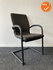 Ahrend 230 - Zwart frame - antraciete stoffering - Set van 4 stuks