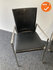 Vergaderset - Bert Plantagie - 3 stuks - Bestaand leren stoffering - Chroom onderstel