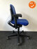 Ahrend 230 bureaustoel - refurbished - medium rug - Bestaande donker blauwe stoffering - kleur voetkruis naar keuze