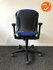 Ahrend 230 bureaustoel - refurbished - medium rug - Bestaande donker blauwe stoffering - kleur voetkruis naar keuze