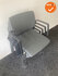 Ahrend vergaderstoel - Bestaand lichtgrijze stoffering - Chroom frame - set van 4 stuks