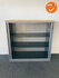Roldeurkast - Ahrend - 140x120x45cm - Zilvergrijs met zilvergrijze kunststof roldeuren - Topblad naar keuze