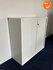 Roldeurkast - Ahrend - 120x100x45cm - Wit met witte kunststof deuren - topblad naar keuze