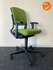 Ahrend 230 bureaustoel - refurbished - medium rug - lichtgroene stoffering - kleur voetkruis naar keuze