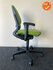 Ahrend 230 bureaustoel - refurbished - medium rug - lichtgroene stoffering - kleur voetkruis naar keuze
