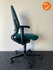 Ahrend 230 bureaustoel - refurbished - hoge rug - groene stoffering - kleur voetkruis naar keuze