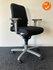 Haworth Comforto 77 bureaustoel - refurbished - medium rug - nieuwe stoffering in kleur naar keuze - grijs voetkruis