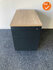 Ahrend Ladeblok - 57x42x78cm - Zwart - 3 laden metaal - topblad naar keuze