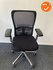 Haworth Comforto 89 (Zody) - zwarte stoffering - Gepolijst aluminium voetkruis
