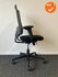 BMA Axia - 2.5 hoge rug met zwarte zitting - grijs netweave rug - zwart voetkruis