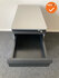Ladeblok - 74x42x80cm - Zilvergrijs - 4 lades - kunststof front - topblad naar keuze