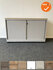 Roldeurkast - Ahrend - 74x120x45cm - oudgrijs met grijze roldeuren - Topblad naar keuze