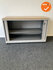 Roldeurkast - Ahrend - 74x120x45cm - oudgrijs met grijze roldeuren - Topblad naar keuze