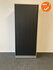Roldeurkast - Ahrend - 195x80x45cm - Zilvergrijs met zwarte deuren