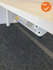 Drentea - Duo elektrisch verstelbaar bureau - 160x80cm - wit onderstel - licht eiken blad
