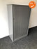 Roldeurkast - Ahrend - 144x80x45cm - Zilvergrijs met zilvergrijze roldeuren - Topblad naar keuze