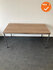 Vergadertafel - Vepa - 160x80cm - Chroom frame - 4 poots - Bladkleur naar keuze