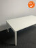 Vergadertafel - 4-poots - 200x100cm - met wit onderstel - inclusief wit melamine blad