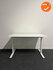 Bureau Basic - Handmatig verstelbaar - 120x80cm - Wit onderstel - Wit houten blad