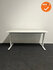 Bureau Basic- Handmatig verstelbaar - 180x80cm - Wit onderstel - Wit houten blad